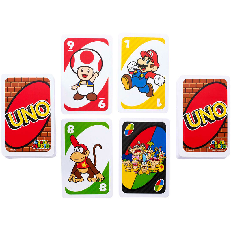 UNO Super Mario Kortspel