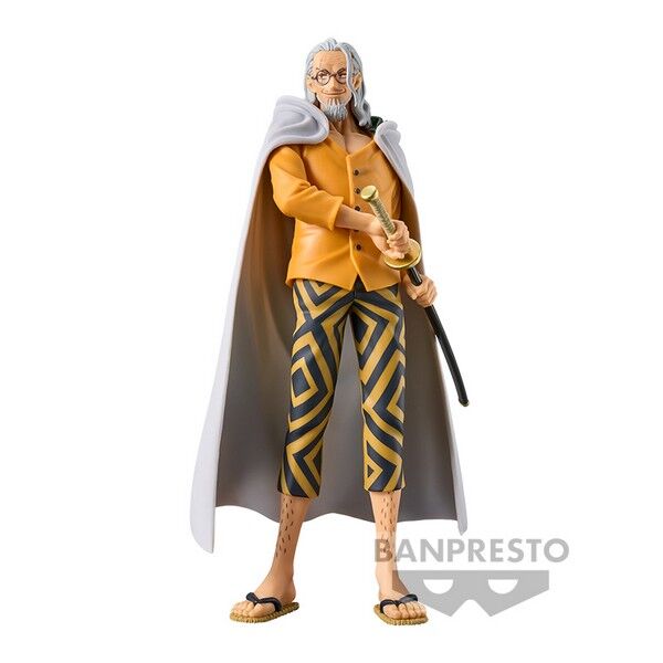 One Piece Grandline Series Wanokuni Yukata Silvers Rayleigh Figur 17cm