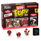 Your favourite Pops! have been shrunk into Bitty Pops! Expand your collection with this assortment of Bitty Pop! figures featuring your most beloved cartoon characters! Each 4-pack comes with one rare or hyper rare mystery Bitty Pop! to complete the series. Bitty Pops! are packaged in hard acrylic cases with detachable bottom lids. Detachable bottom lids double as acrylic bases