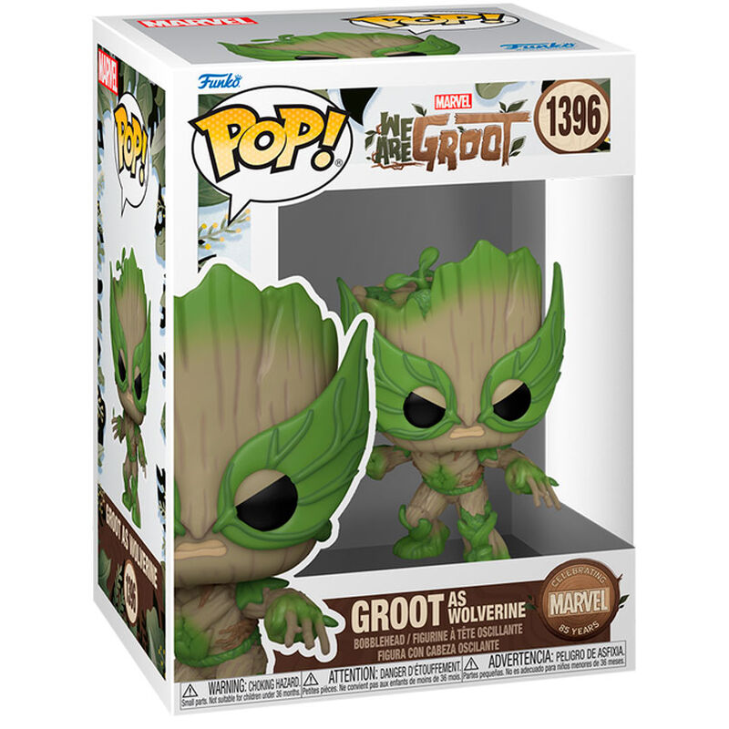 POP Figur Marvel We Are Groot - Groot som Wolverine