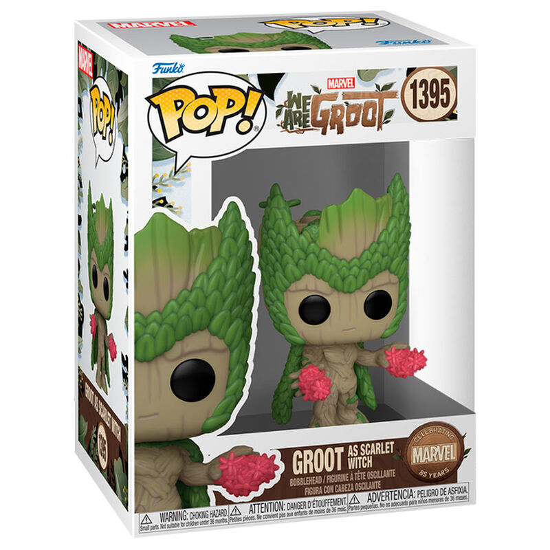 Funko POP Marvel We Are Groot - Groot som Scarlet Witch