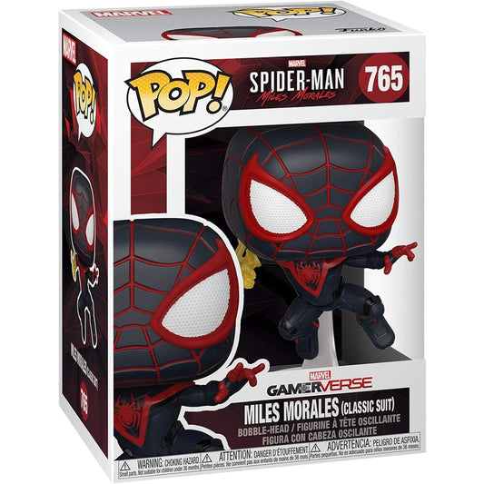 Funko POP Figur Spiderman Miles Morales - Klassisk Dräkt
