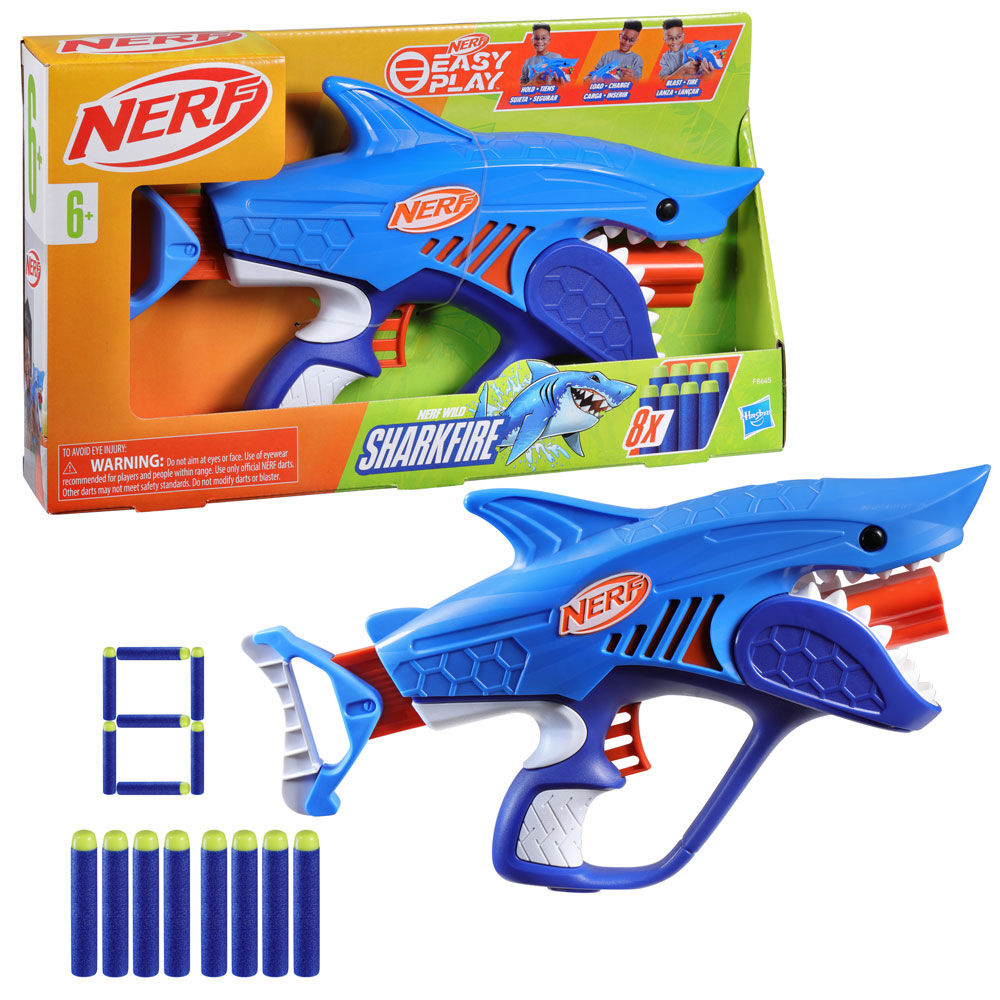 Nerf Sharkfire Launcher - Den Perfekta Dartkastaren för Barn