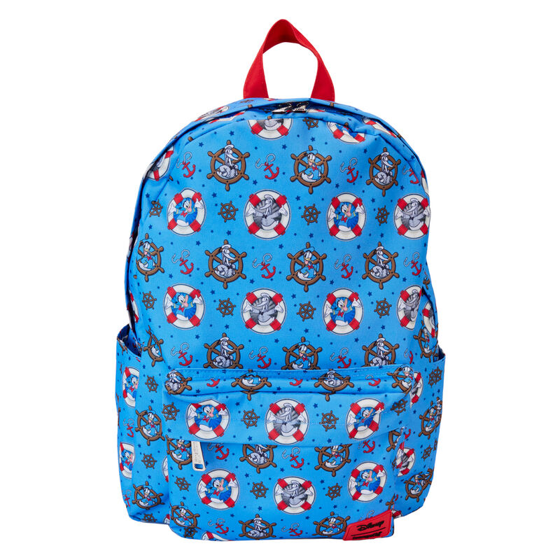 Loungefly Disney Donald Duck 90-årsjubileum Nylonryggsäck 43 cm