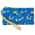 Loungefly Despicable Me Minions Nylon Zipper Wrislet Plånbok