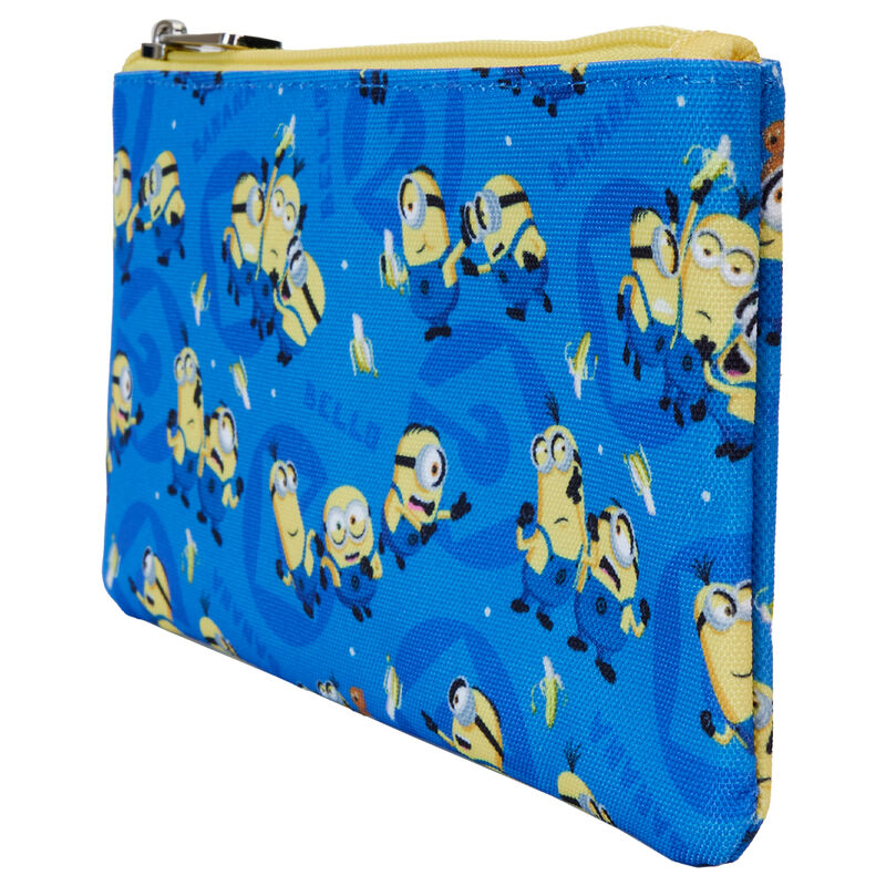 Loungefly Despicable Me Minions Nylon Zipper Wrislet Plånbok