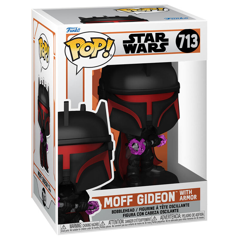 Funko POP Figur Star Wars The Mandalorian Moff Gideon med Armor