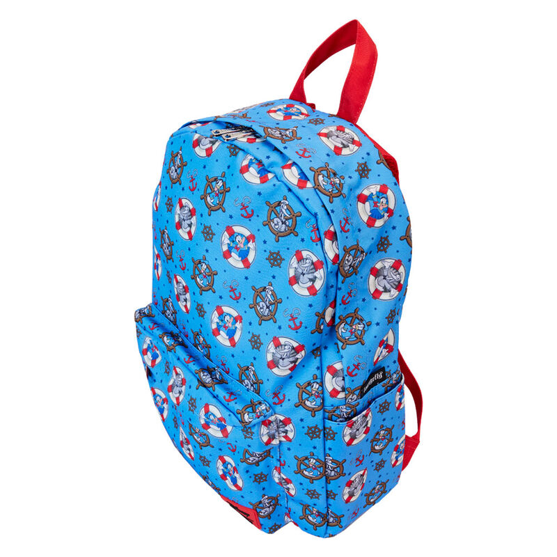 Loungefly Disney Donald Duck 90-årsjubileum Nylonryggsäck 43 cm