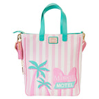 Loungefly Disney Minnie Mouse Semester Stil Tote Bag med Myntväska