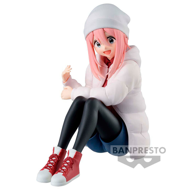 Laid-Back Camp Nadeshiko Kagamihara Figur 10cm