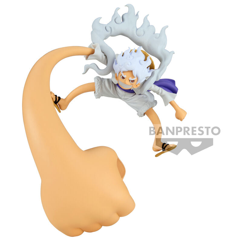 One Piece Gear 5 Monkey D Luffy Figur 12cm