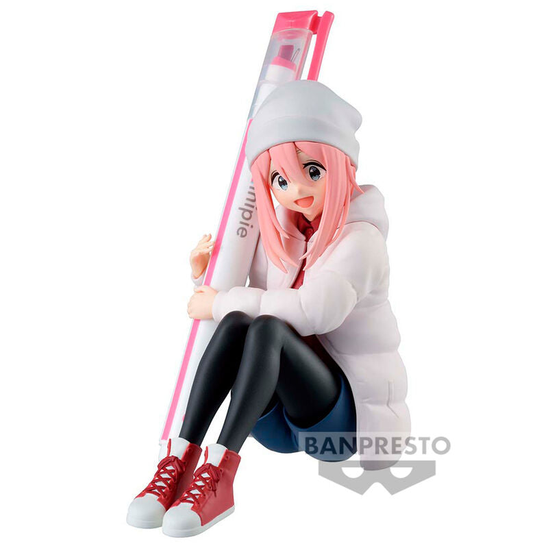 Laid-Back Camp Nadeshiko Kagamihara Figur 10cm