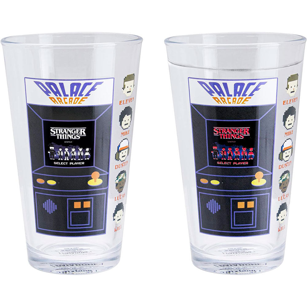 Stranger Things Palace Arcade Maskin Glas 450ml