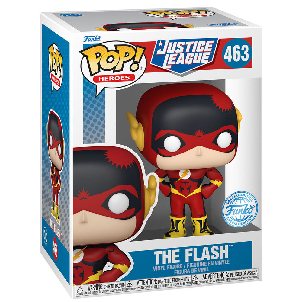 Funko POP DC Comics Justice League The Flash Exclusive Figur
