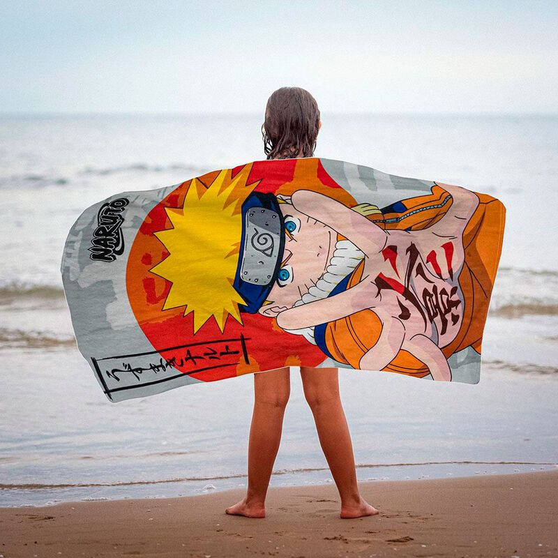 Naruto Shippuden Mikrofiber Strandhandduk