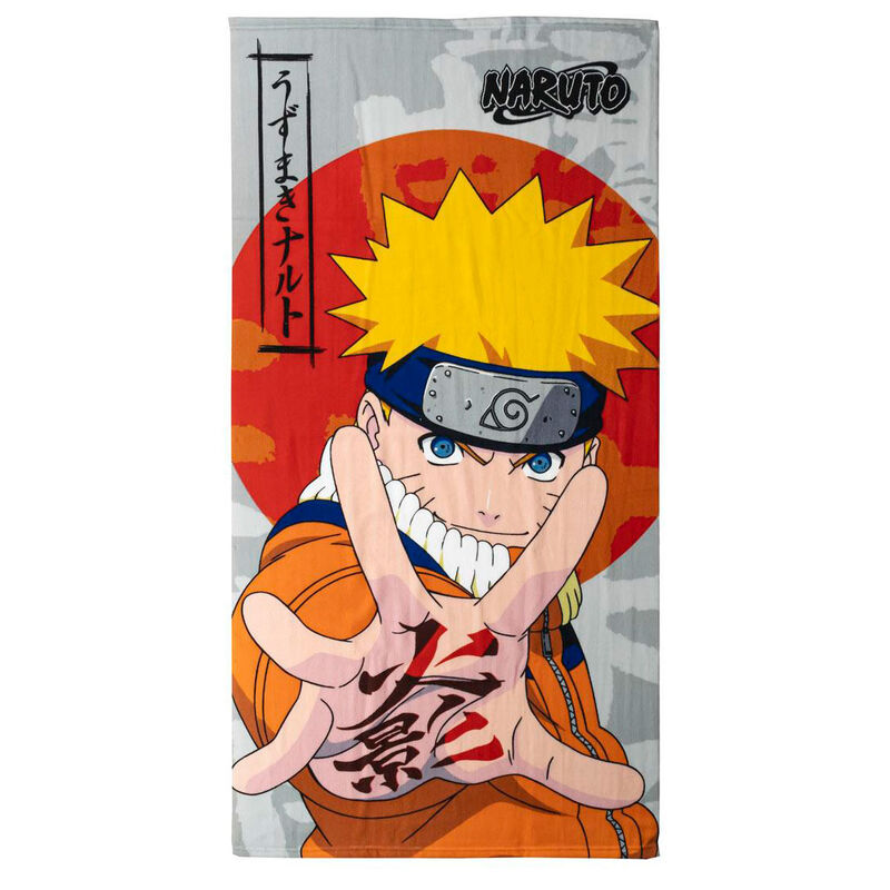 Naruto Shippuden mikrofiber strandhandduk