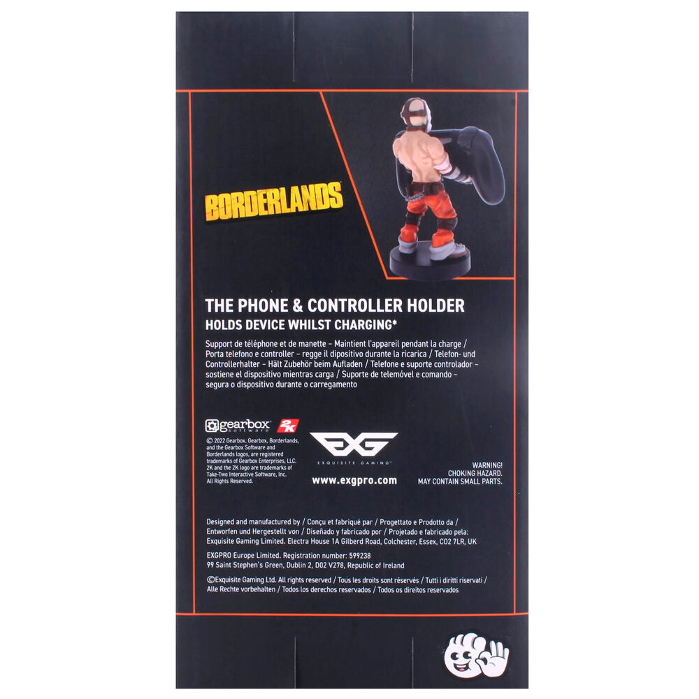 Borderlands Psycho Figur Klämma Ställning - 21 cm