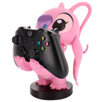 Disney Stitch Angel Figur Klämma Kabelhållare 21cm