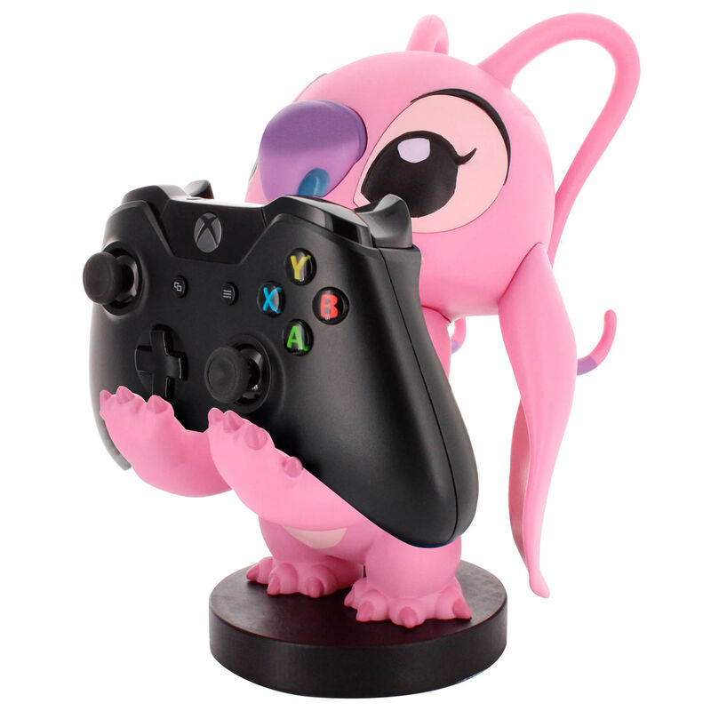 Disney Stitch Angel Figur Klämma Kabelhållare 21cm