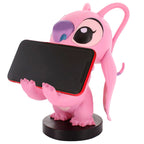 Disney Stitch Angel Figur Klämma Kabelhållare 21cm