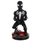 Marvel Symbiote Spider-Man Figur med Klämfäste - 21cm