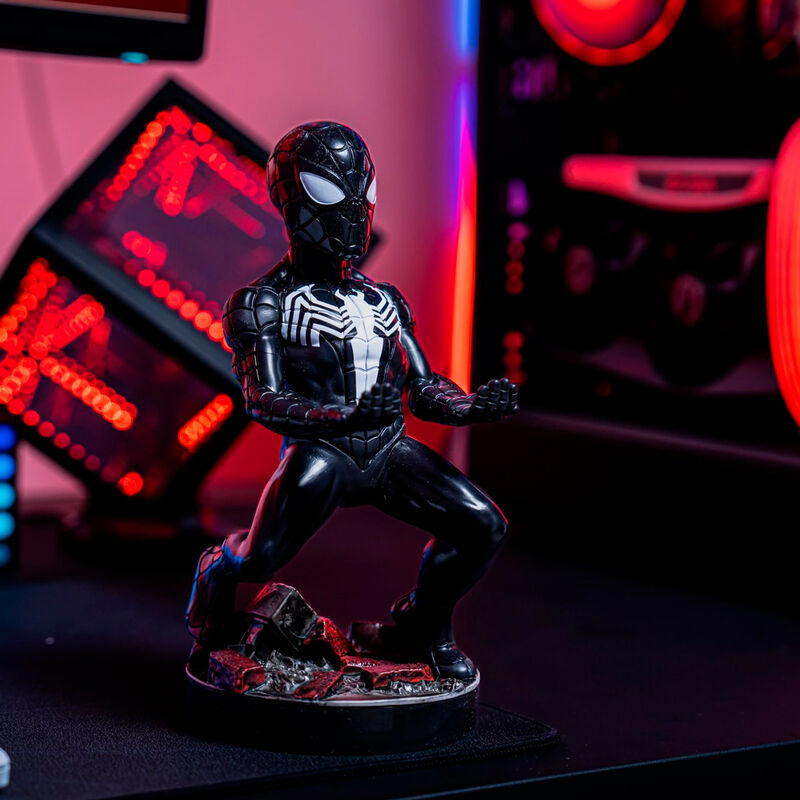Marvel Symbiote Spider-Man Figur med Klämma för Kontroller