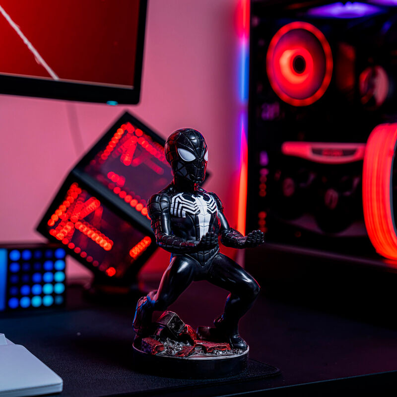 Marvel Symbiote Spider-Man Figur med Klämma för Kontroller