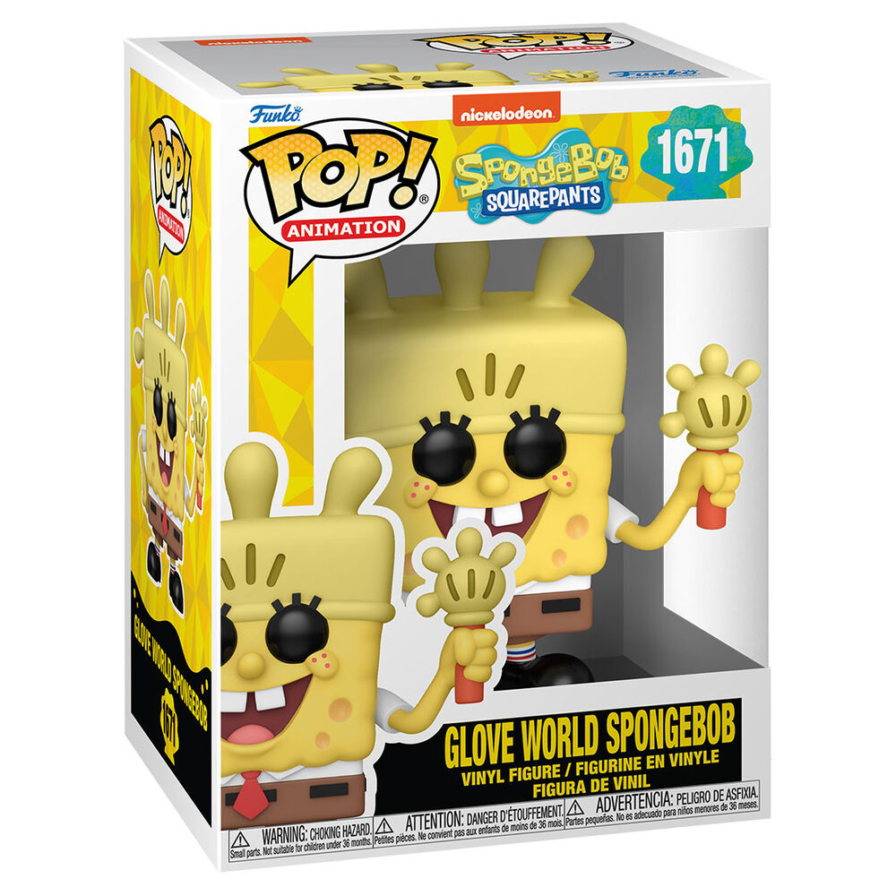 Svampbob Glove World Funko POP Figur