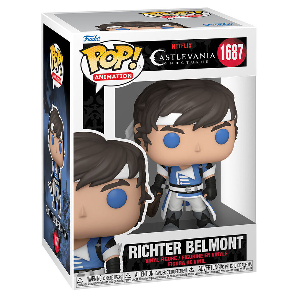 Funko POP Castlevania Nocturne Richter Belmont Figur