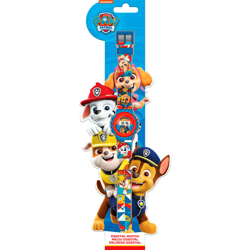 Paw Patrol Digital Klocka