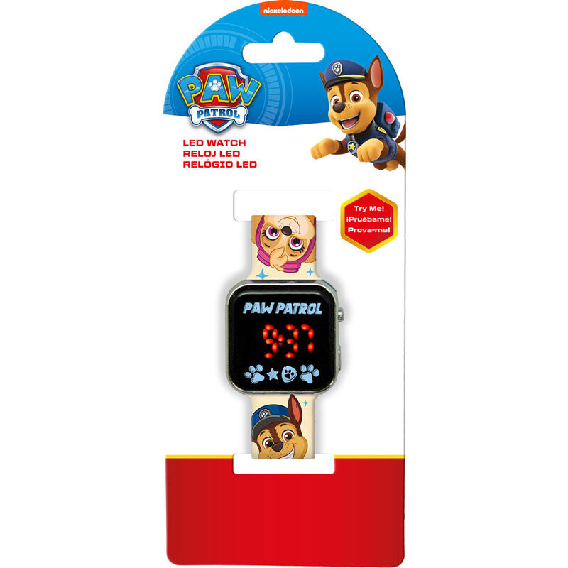 Paw Patrol LED Klocka
