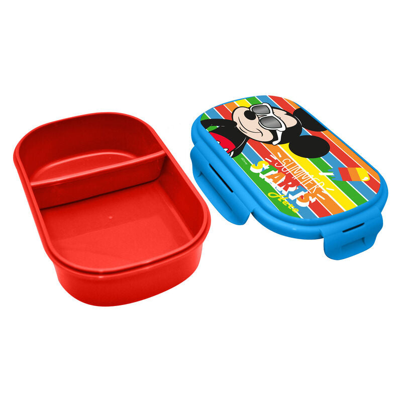 Disney Mickey Lunch Box + Bestick