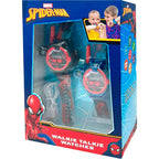 Marvel Spiderman walkie talkie klocka
