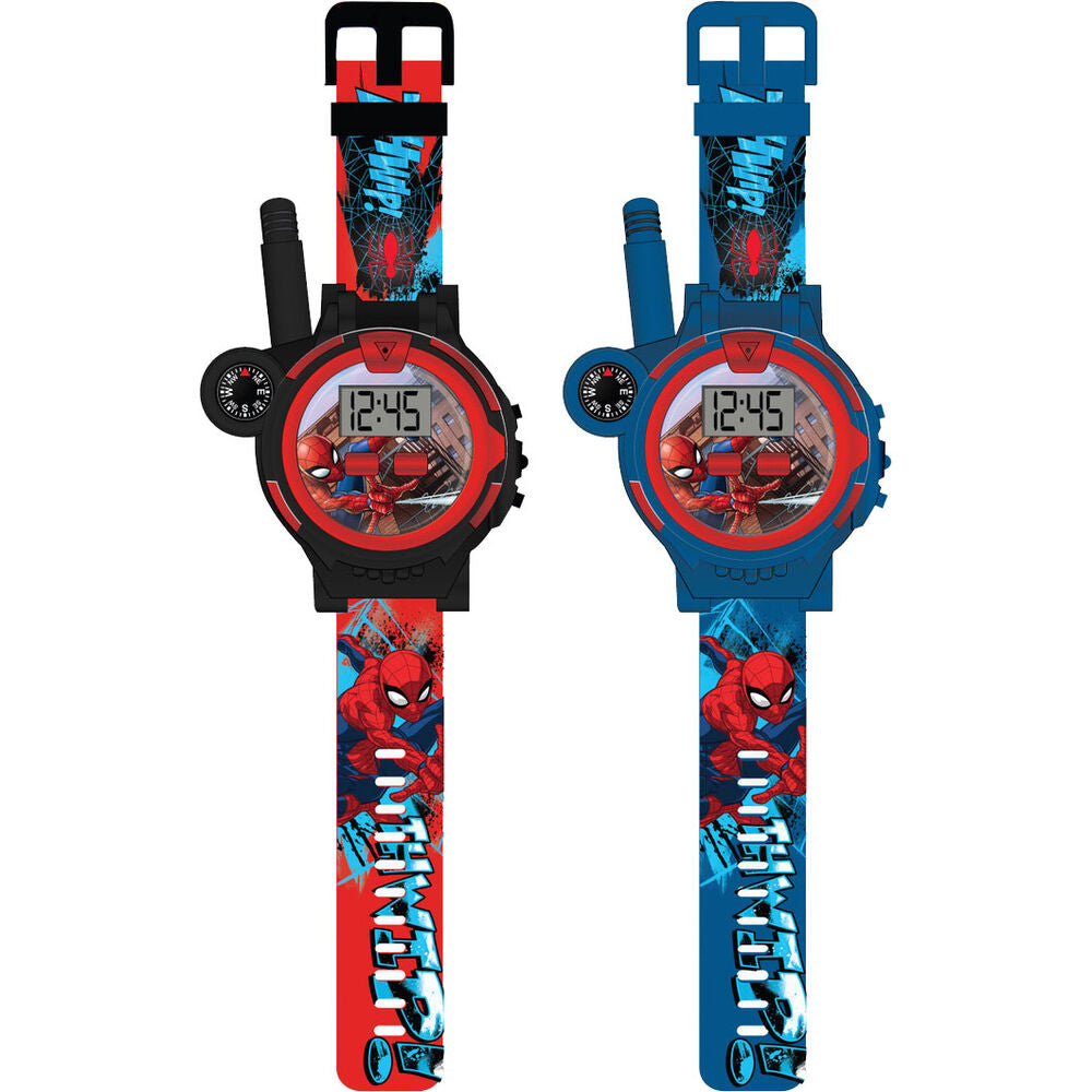 Marvel Spiderman walkie talkie klocka