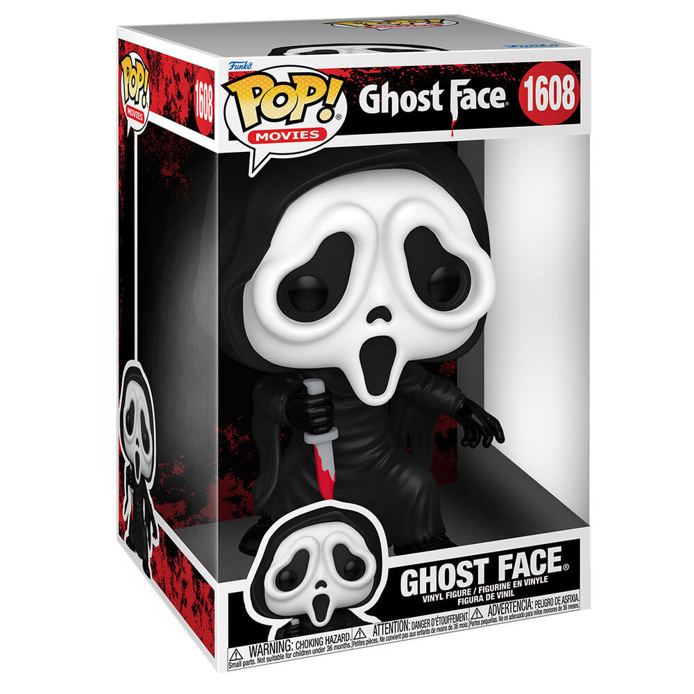 Funko POP Figur Ghost Face 25cm - Samlarobjekt i Presentförpackning