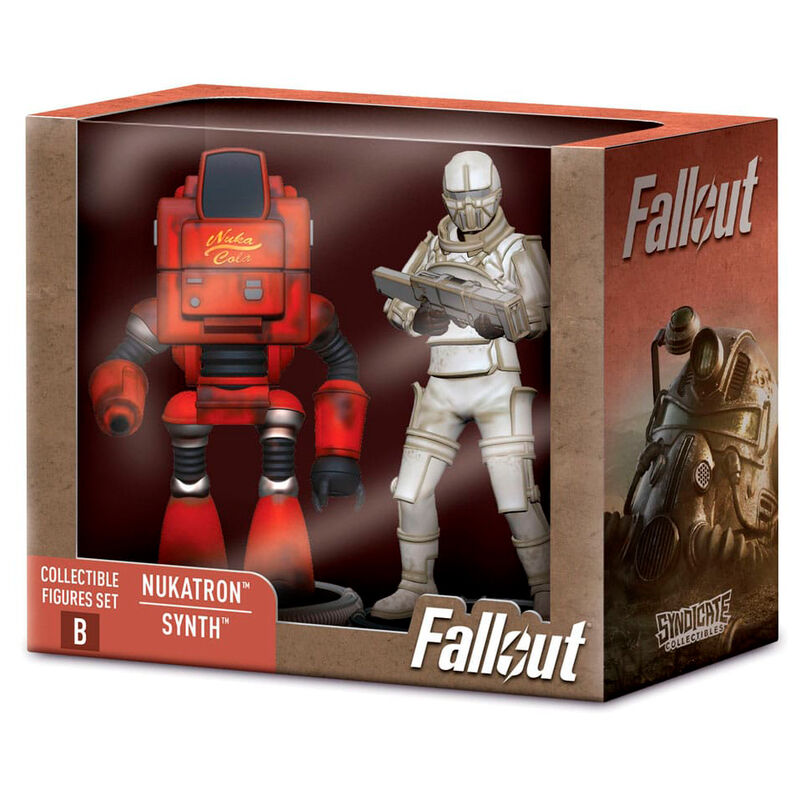 Fallout Nukatron & Synth Set - 2 figurer 7 cm