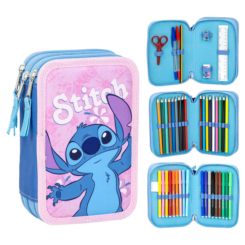Disney Stitch Triple Pennfodral