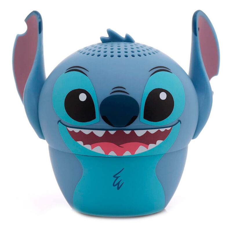 Size: 5cm. Wireless speaker. It has Bluetooth 5.0. connection allowing you to pair with other Bitty Boomers and get simultaneous playback for stereo sound. It has a 300mAh rechargeable battery.