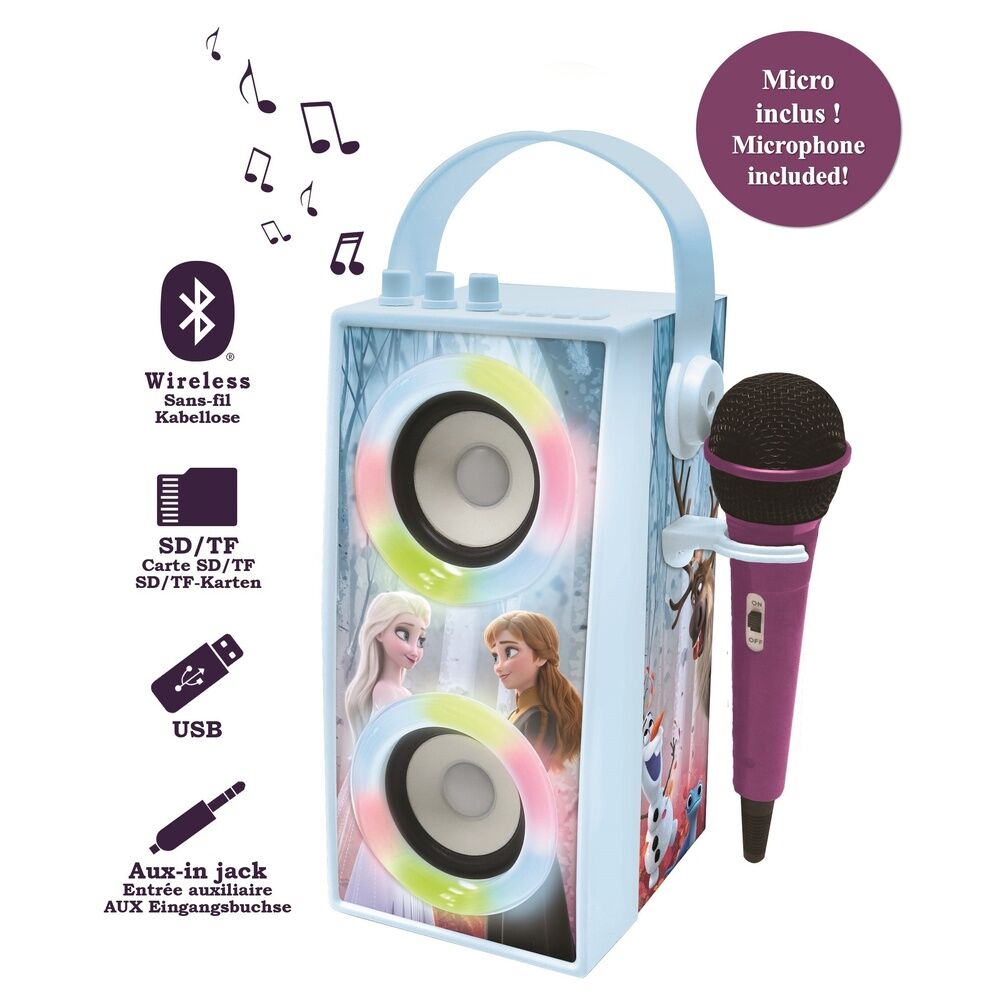 Disney Frozen Bluetooth Portabel Högtalare med Mikrofon