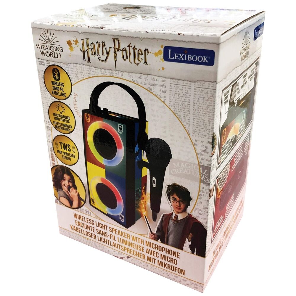 Harry Potter Bluetooth bärbar högtalare med mikrofon