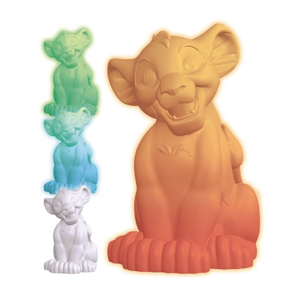 Disney Lejonkungen Simba 3D-lampa