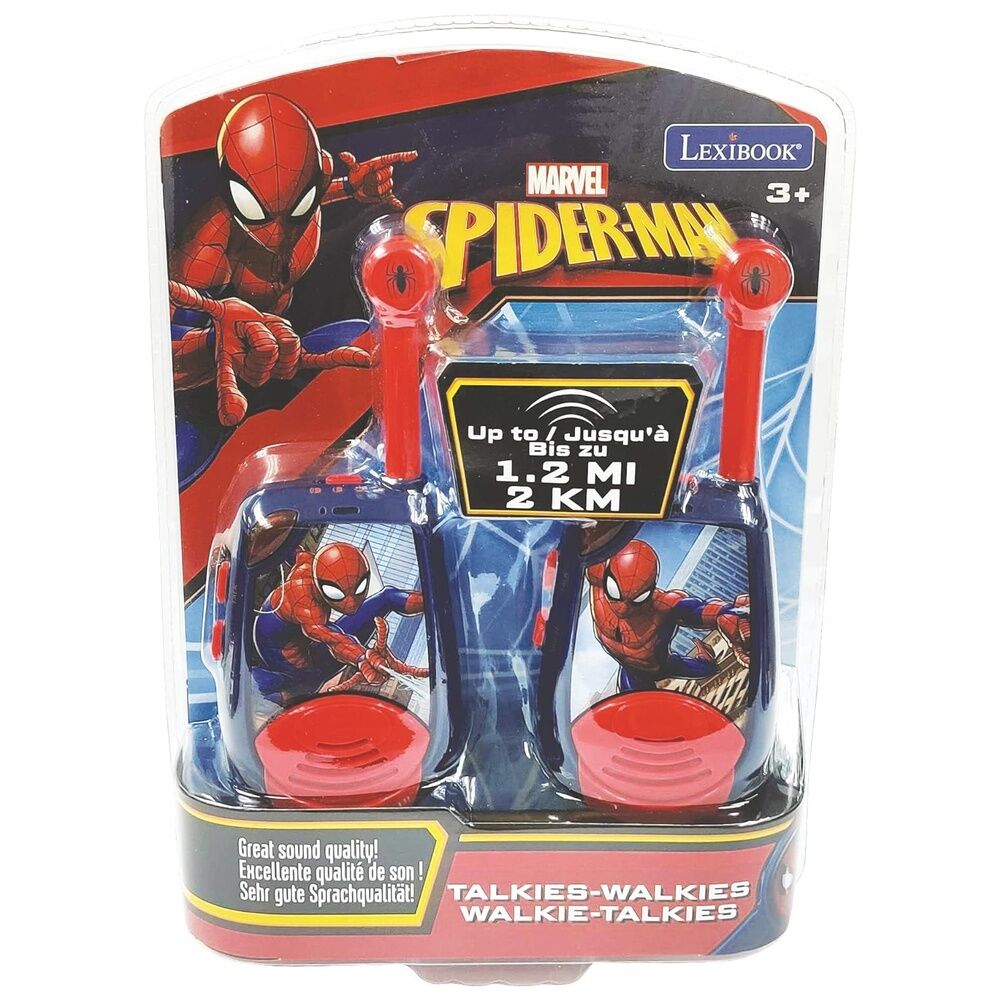 Marvel Spiderman Walkie Talkie – Rolig och Funktionell Kommunikation för Barn