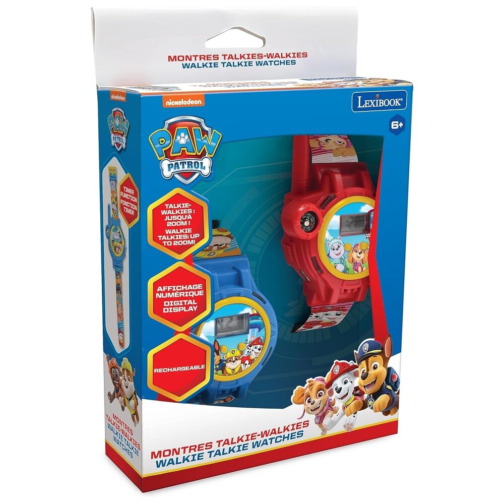 Paw Patrol Walkie Talkie Klocka
