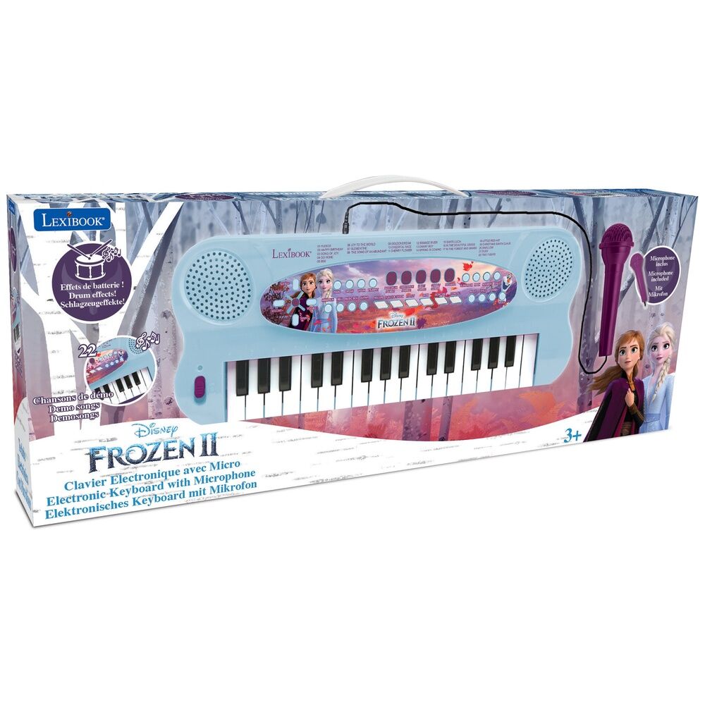 Disney Frozen 2 Elektronisk Mikrofonpiano