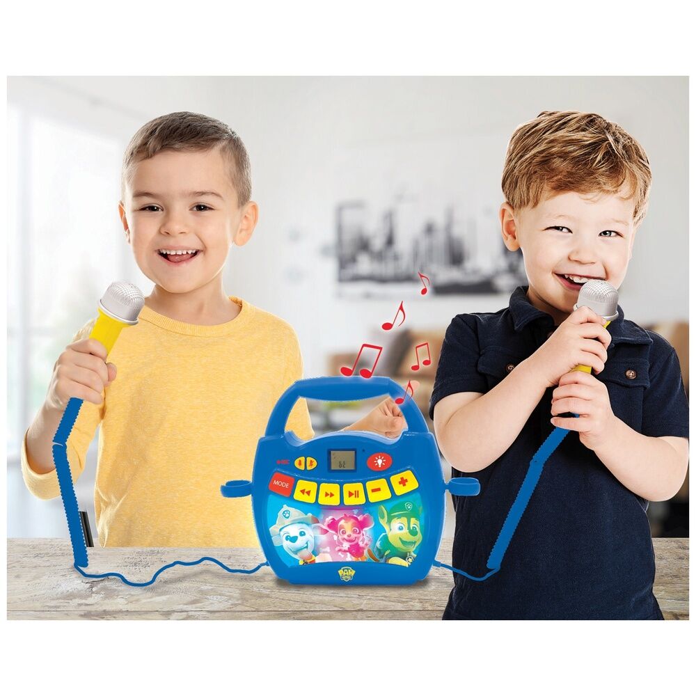 Paw Patrol Bärbar Karaoke Musikspelare
