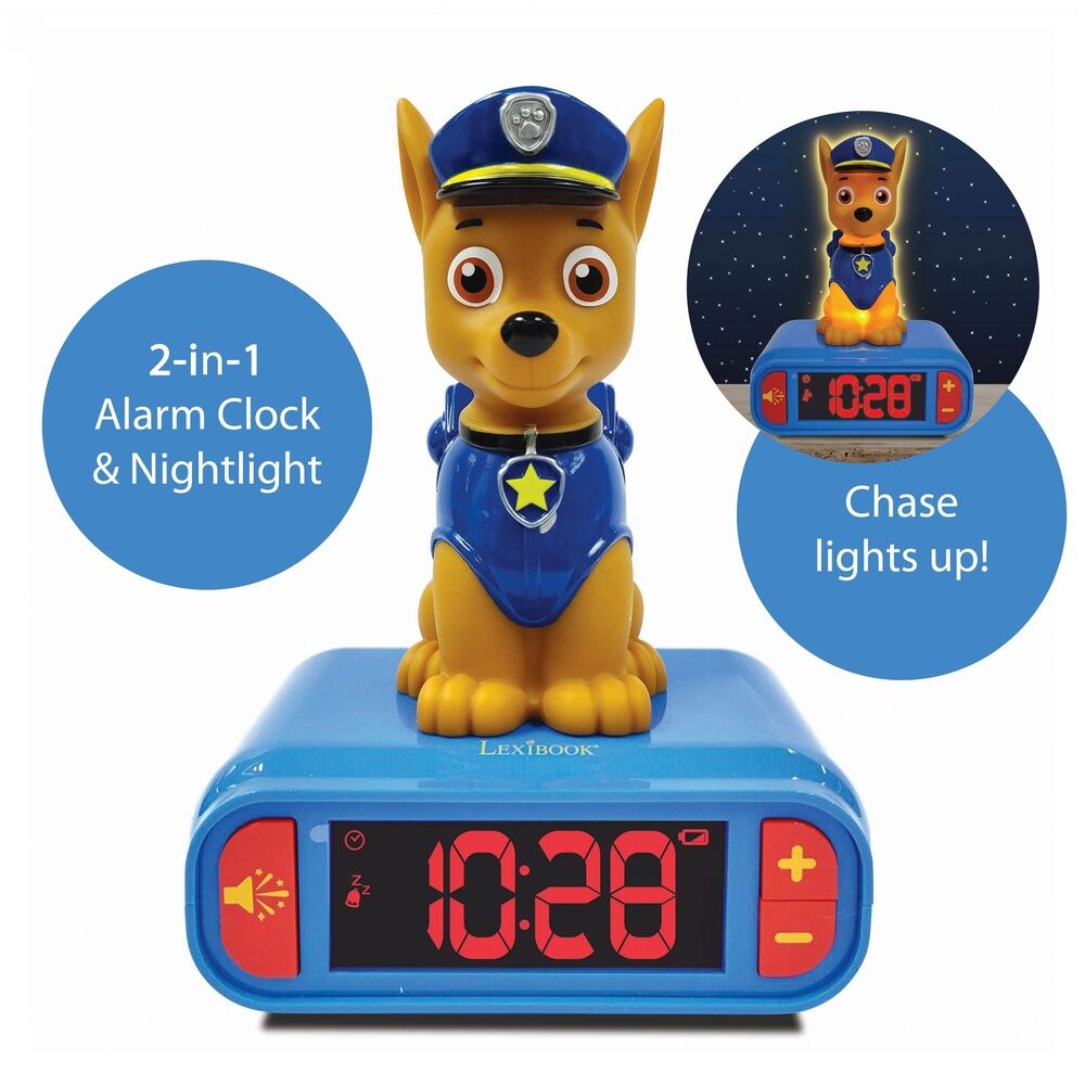 Paw Patrol Digital Alarmklocka