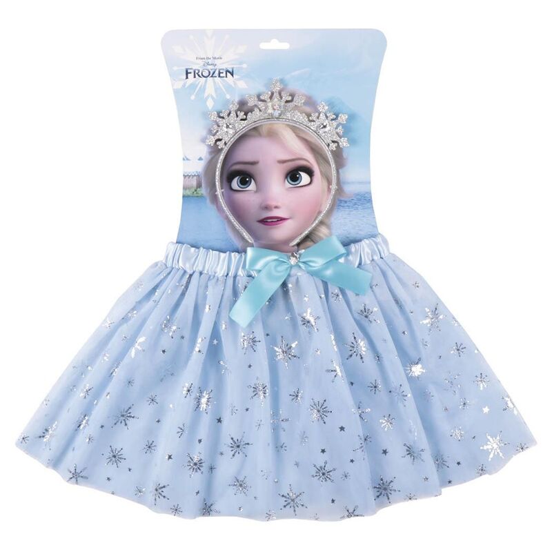 Disney Frost hårband + tutu-set