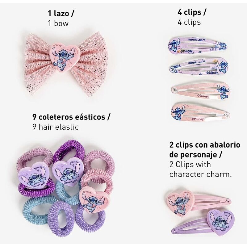 Disney Stitch Skönhets Ryggsäck Set