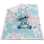 Disney Stitch Coral Sherpa Blanket 130x170cm