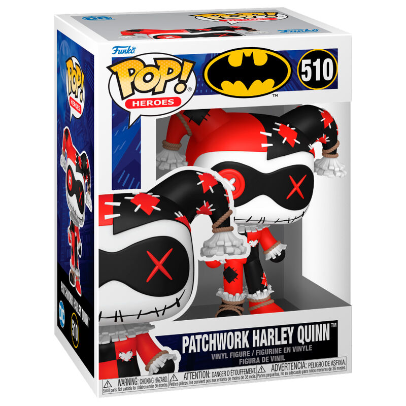 Funko POP DC Comics Patchwork Harley Quinn Figur